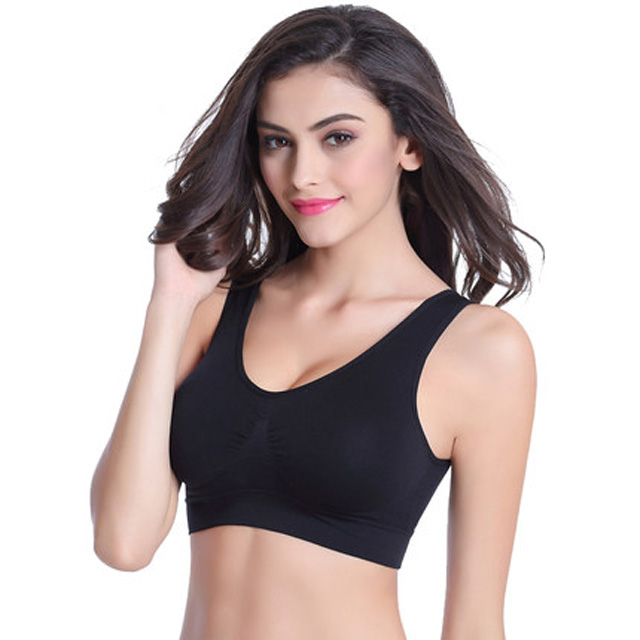 背心式无扣舒适睡眠文胸