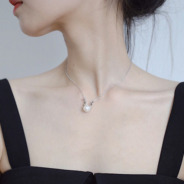 饰悟银饰S925纯银针织项链