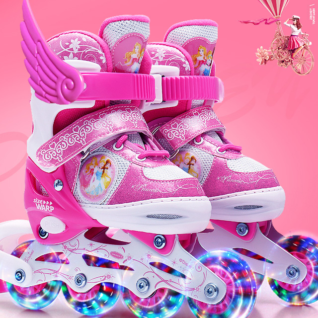 迪士尼儿童轮滑鞋