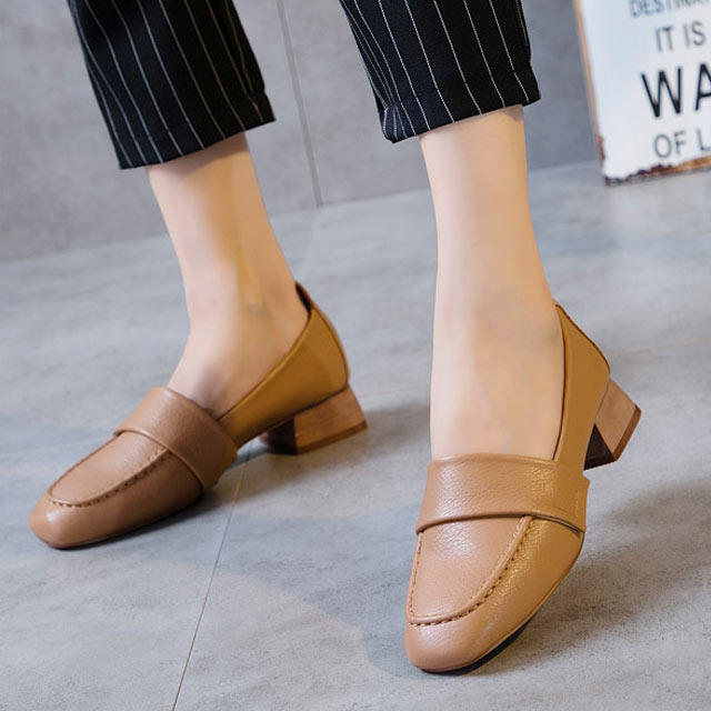 英伦学院风小皮鞋