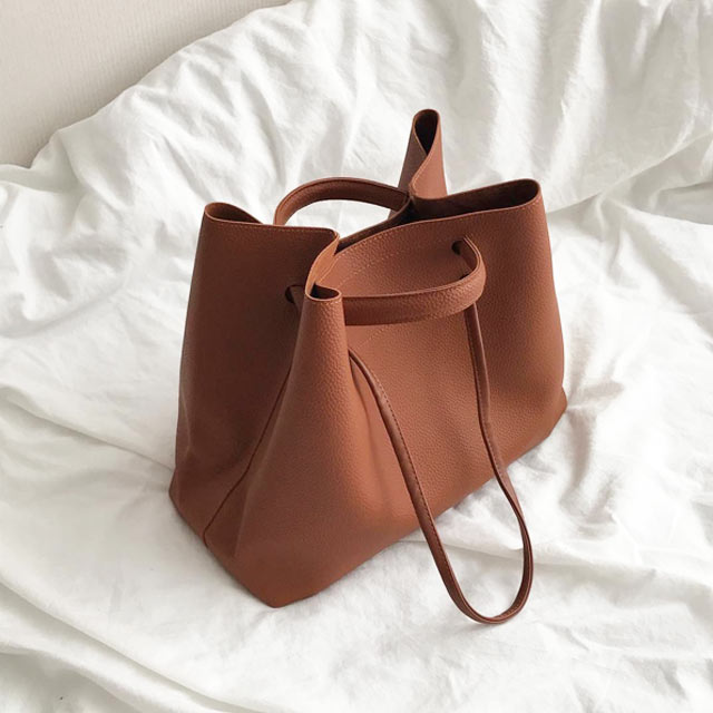 ins韩国复古托特包