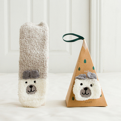 可爱家居毛巾袜子