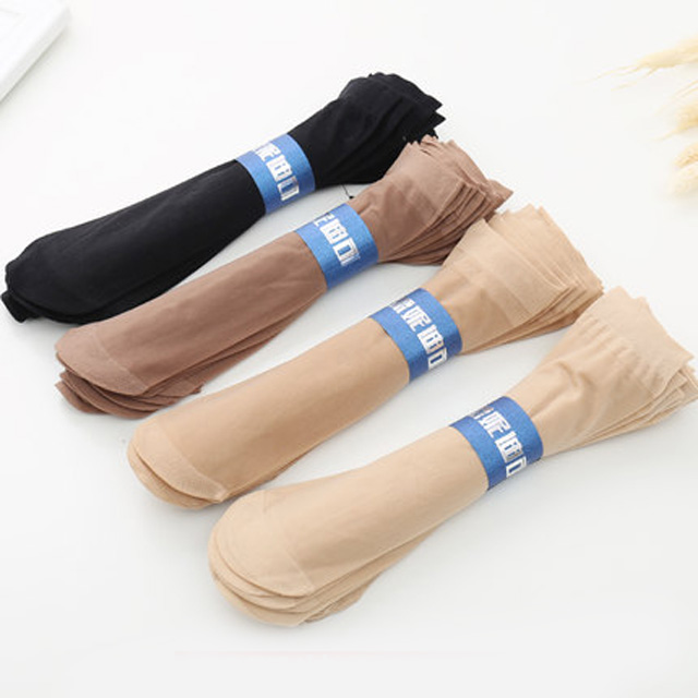 20双秋季天鹅绒短丝袜