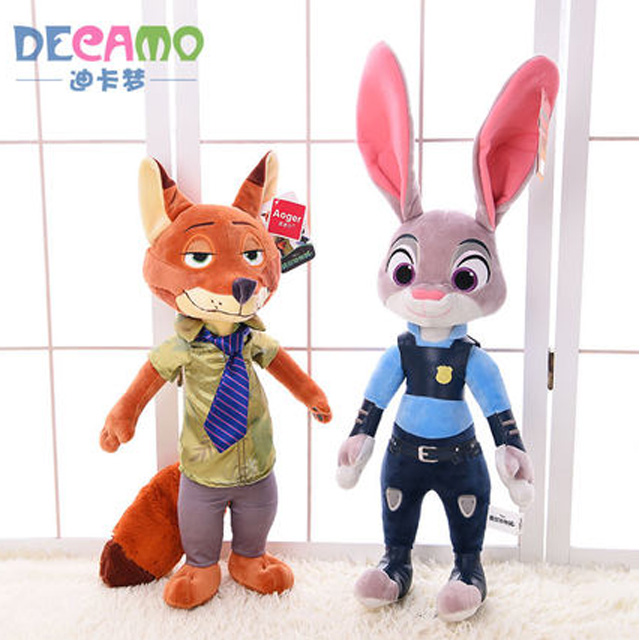 疯狂动物城兔子朱迪公仔