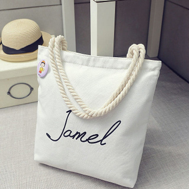 简约森系女包韩版帆布包