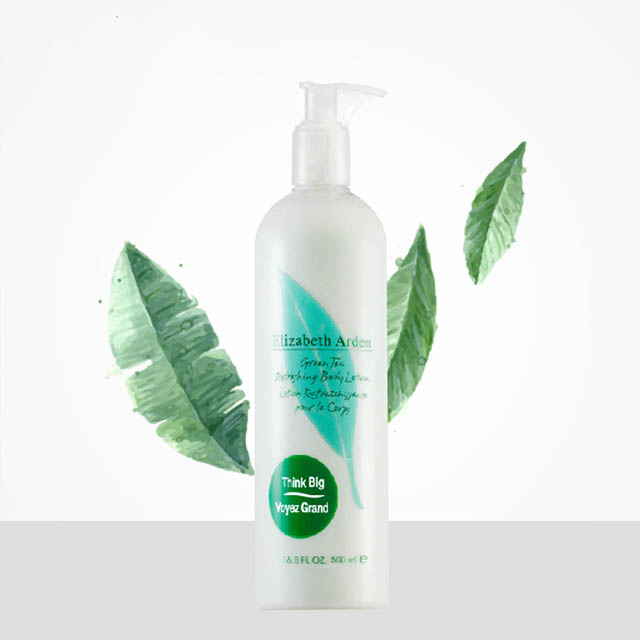 雅顿绿茶香氛身体乳500ml