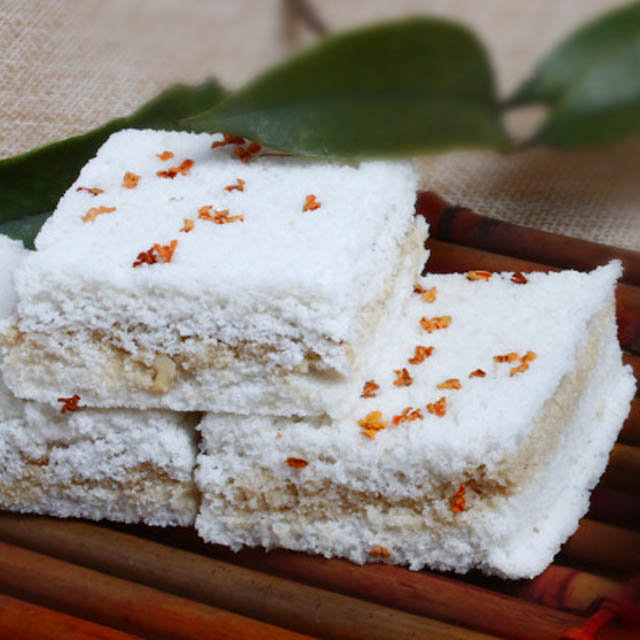 手工桂花糯米糕点心