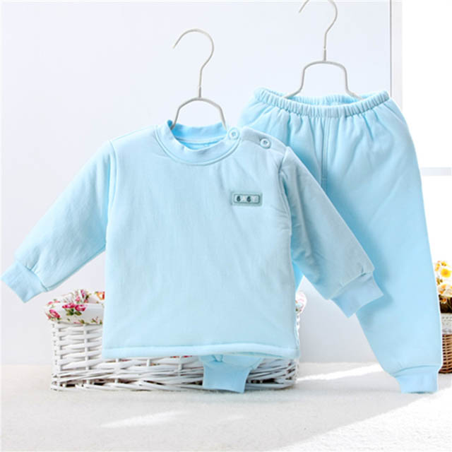 南极人儿童保暖内衣套装