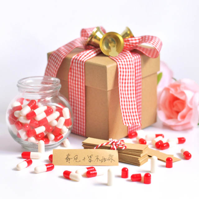 圣诞情人节diy创意情书胶囊