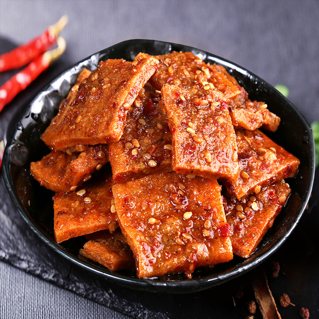 湖南特产麻辣豆干500g