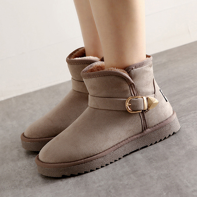 环球2017新款短筒雪地靴