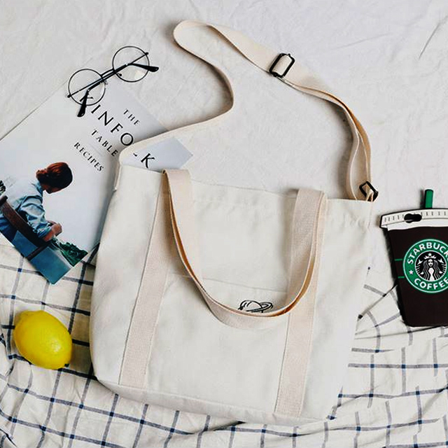 新款韩国ins百搭休闲布袋