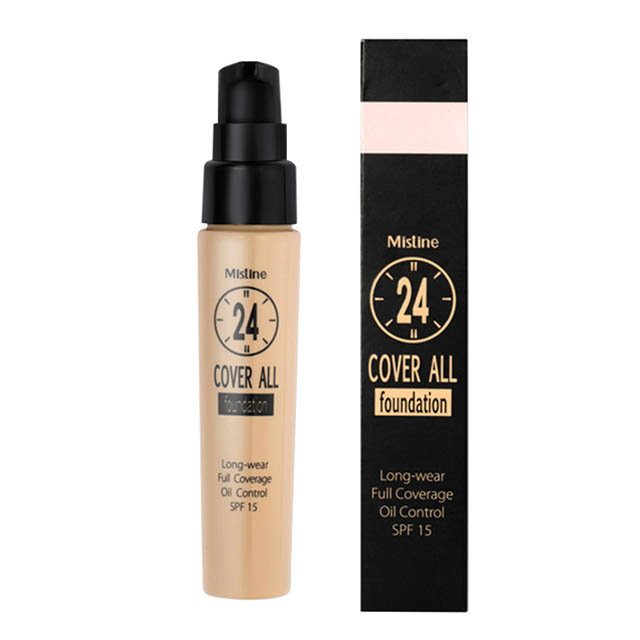 Mistine24小时不脱妆粉底液
