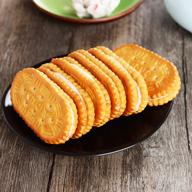 80 90怀旧零食老式酥性奶油夹心饼干1000g