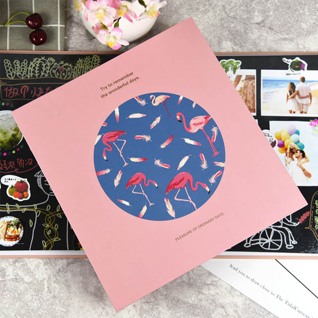 创意手工粘贴式覆膜diy相册