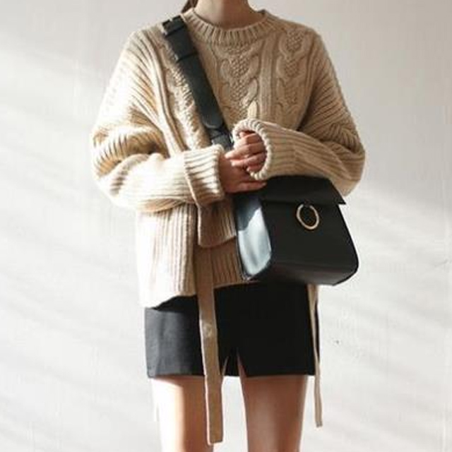 2017新款金属圆环复古简约小包包