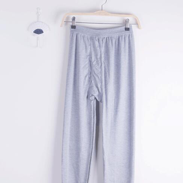 纯棉男士打底裤保暖秋裤