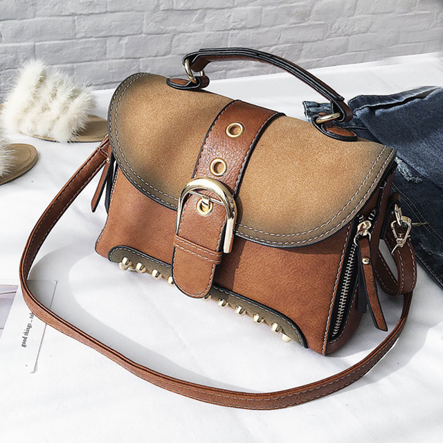 2017冬季新款潮韩版百搭斜挎包