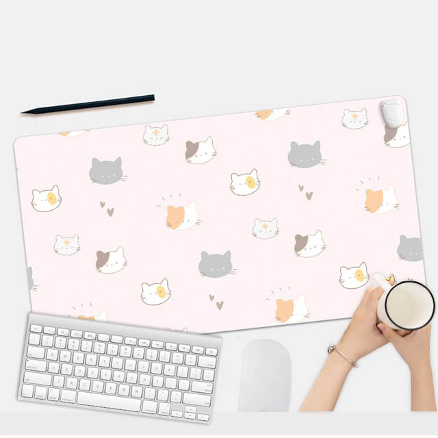 电脑加热桌垫写字暖桌宝