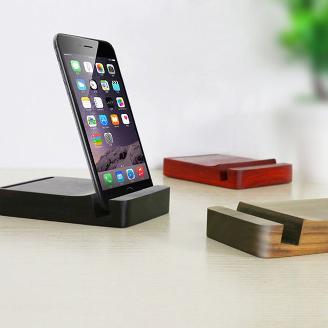 实木质手机平板ipad懒人支架