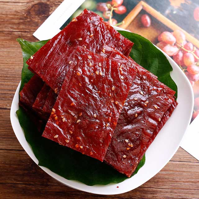 黄胜记猪肉脯原味150gX5袋