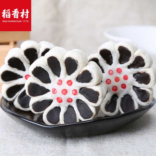 3份包邮三禾北京稻香村枣花酥4个真空装