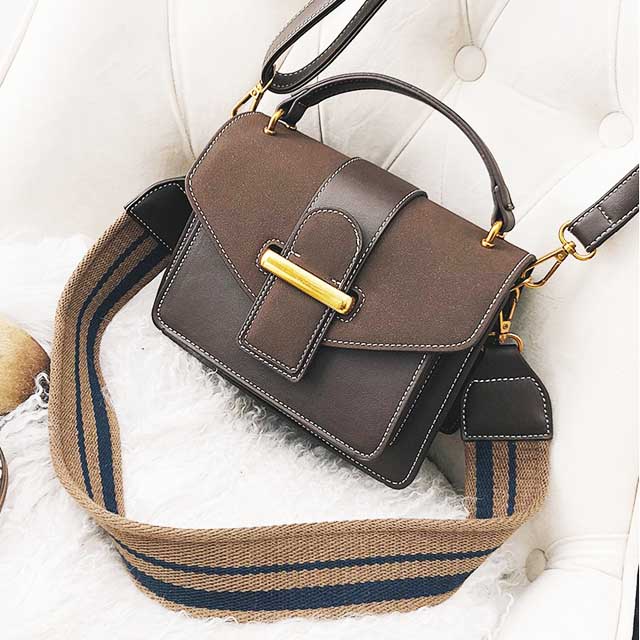 时尚磨砂小方包