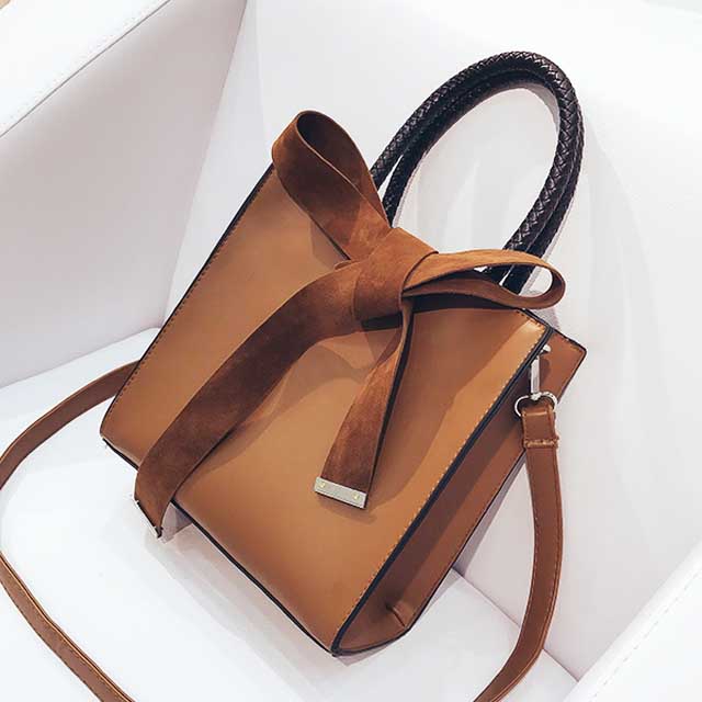 磨砂单肩简约手提托特包