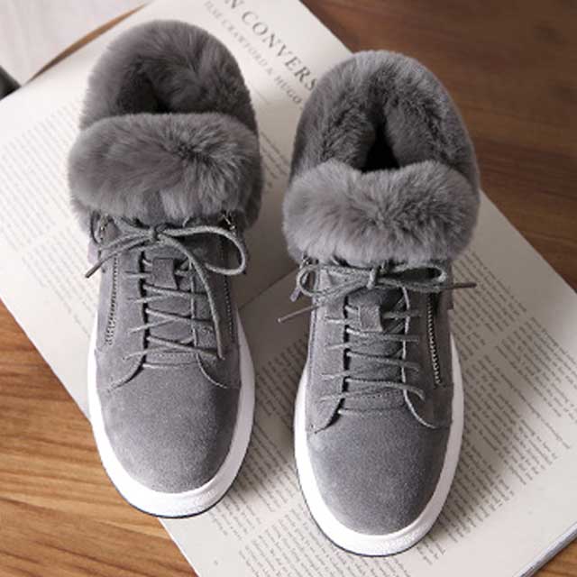 真皮内增高短靴