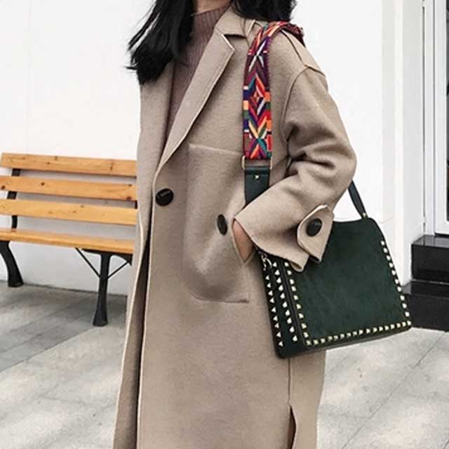 MONKEY铆钉单肩包