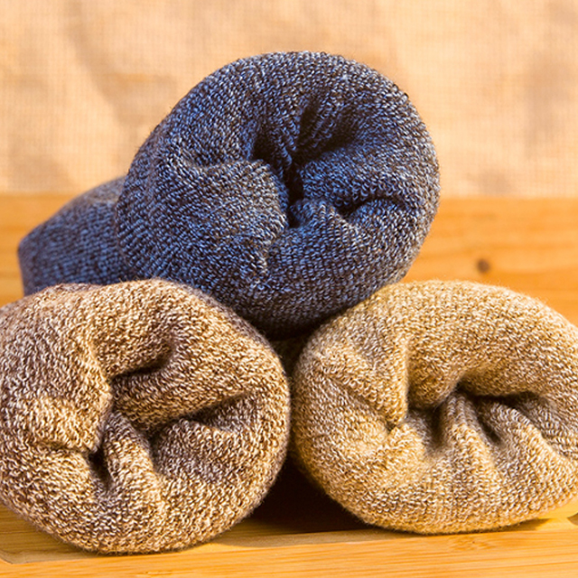 袜子男士纯棉中筒袜