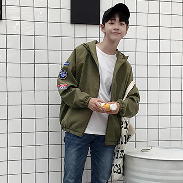 冬季日系外套男韩版