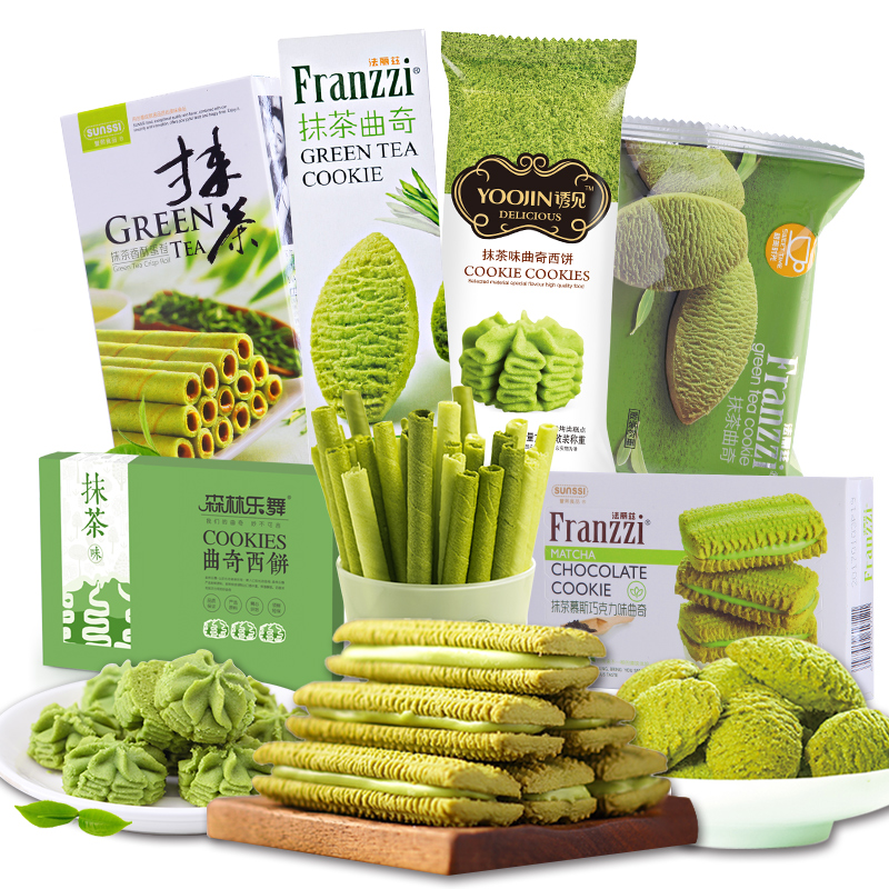 法丽兹抹茶味零食大礼包