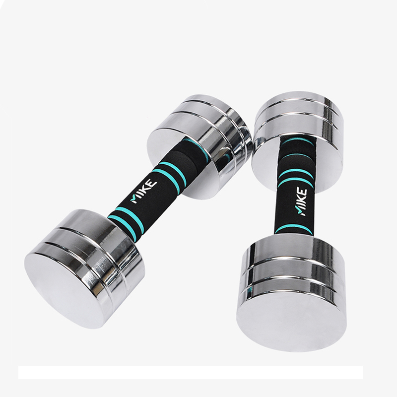 米客哑铃女士瘦身电镀哑铃