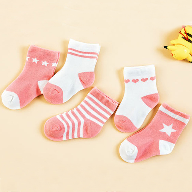 中厚儿童袜子纯棉中筒袜