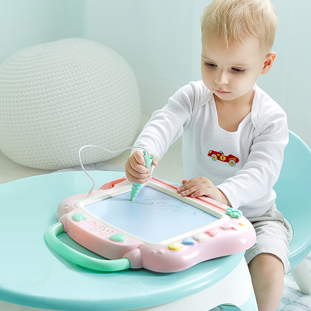 可优比儿童画画板磁性写字板