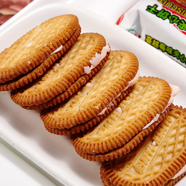 每日生机牛奶夹心饼干*3袋