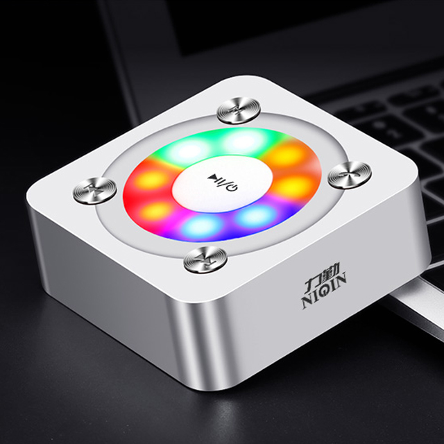 力勤 A9蓝牙音箱发光七彩灯