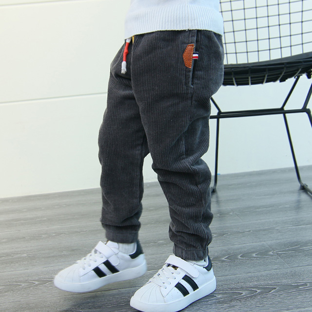 男童加绒裤子休闲长裤