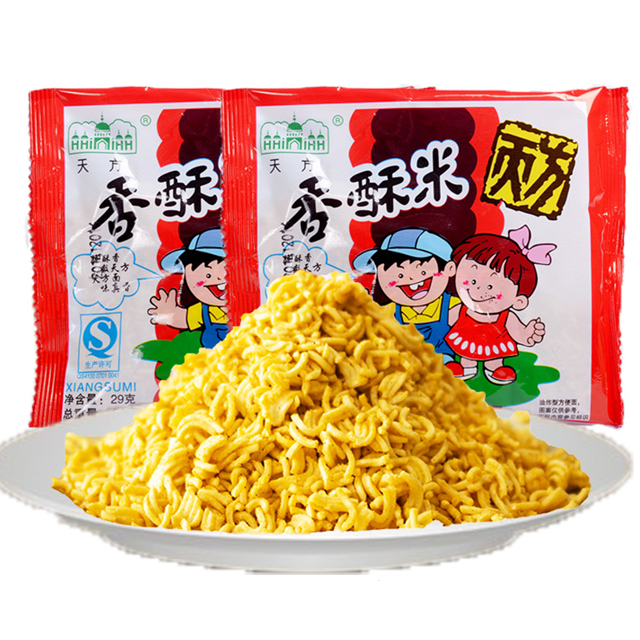 河南天方香酥米方便面50包