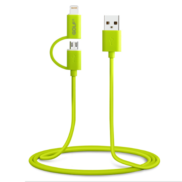 GOLF二合一数据线充电器