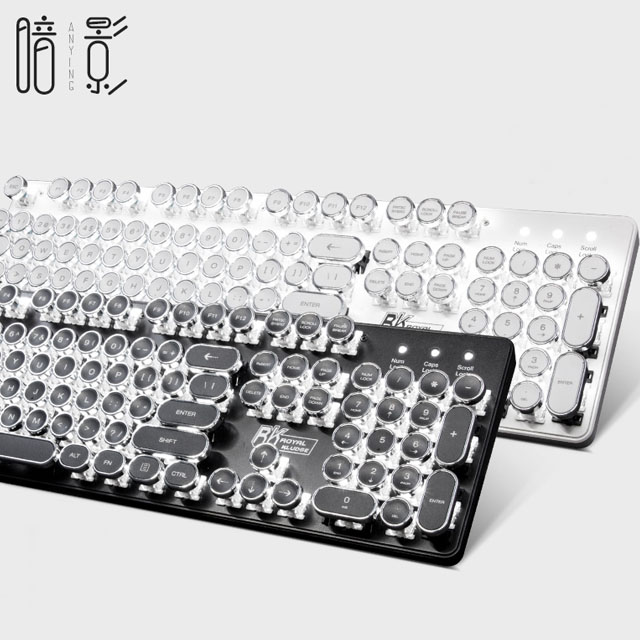 RK暗影机械键盘有线背光