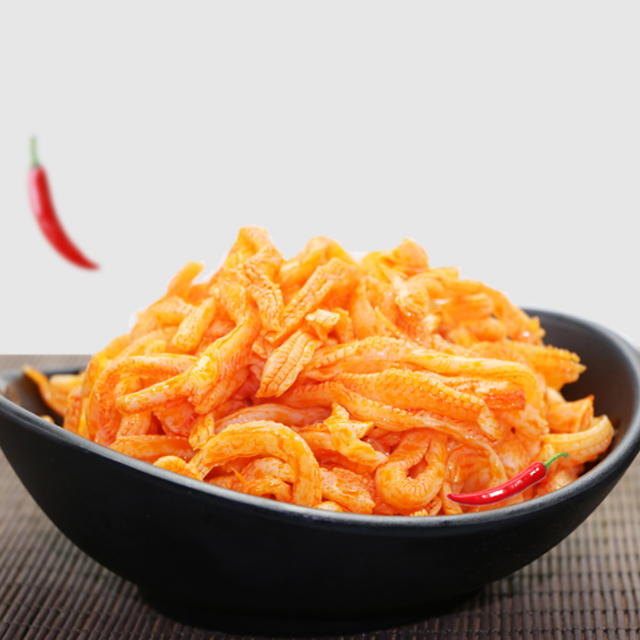 香辣素毛肚魔芋丝零食50包