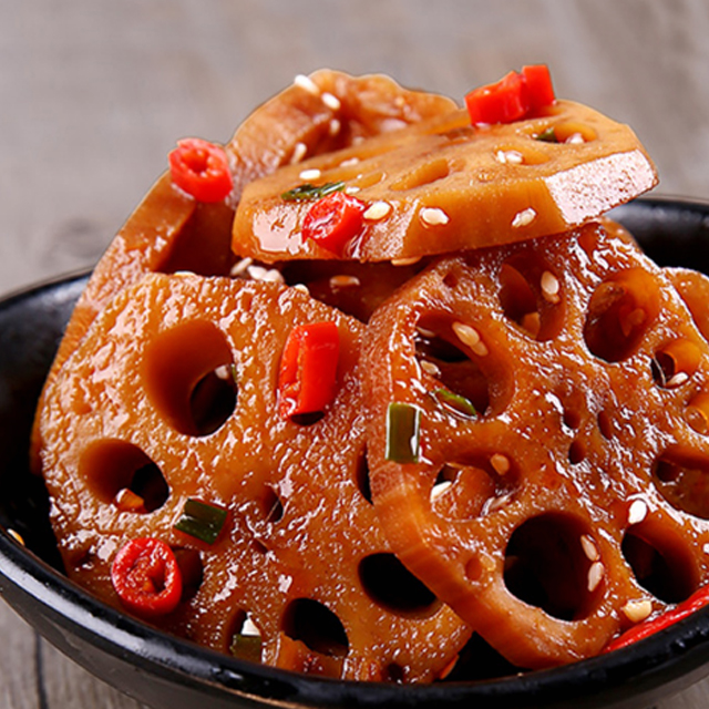 口水娃香辣藕片*40包