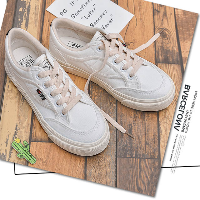 ins超火帆布鞋板鞋女