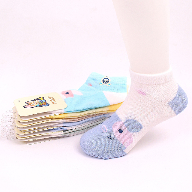 六指鼠童袜春秋儿童袜5双装