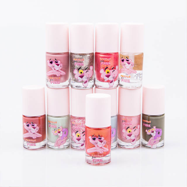名创优品粉红豹指甲油多色可选