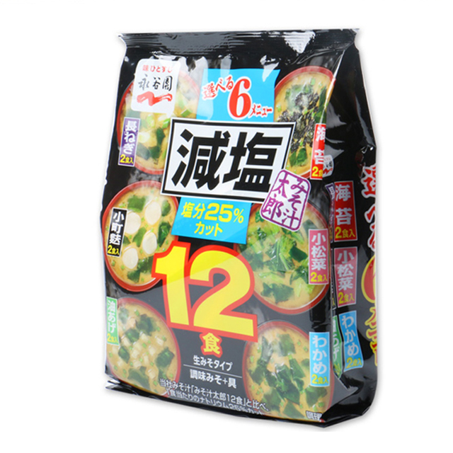 日本味噌汤料永谷园即食味增汤
