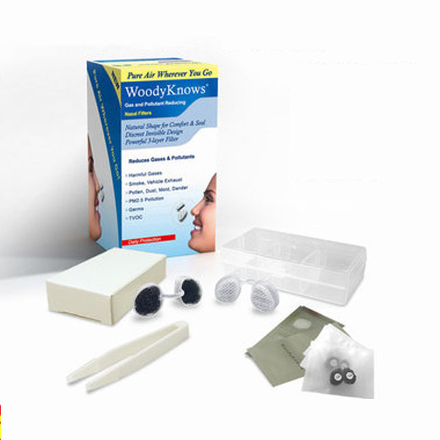 伍迪诺斯活性炭款隐形鼻罩鼻塞