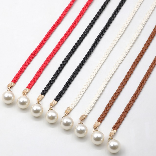 手工编织连衣裙百搭腰绳